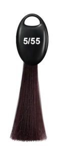OLLIN "N-JOY" 5/55 - светлый шатен интенсивно-махагоновый, перманентная крем-краска для волос 100 мл