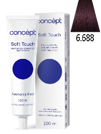 Concept Soft Touch 6.688 Средний блондин фиолетово жемчужный интенсивный 100мл 