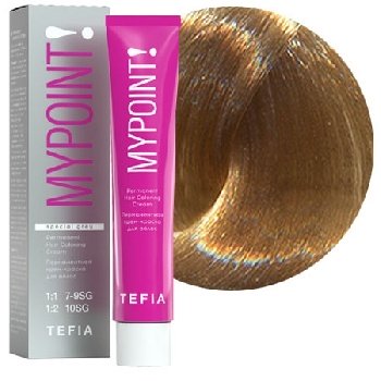 MYPOINT 9.370 очень светлый блондин золотисто-фиолетовый для седых Перман.крем-краска для волос,60мл