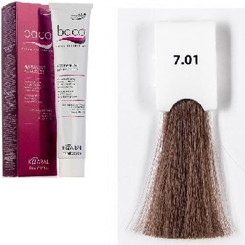 BZ 7.01 натурально-пепельный блондин Крем-краска "Baco Color"100мл