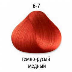 DT Краска д/волос 6-7 темный русый медный 60мл
