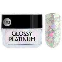 Гель-лак Glossy Platinum, №103 Duochrome, 5 мл