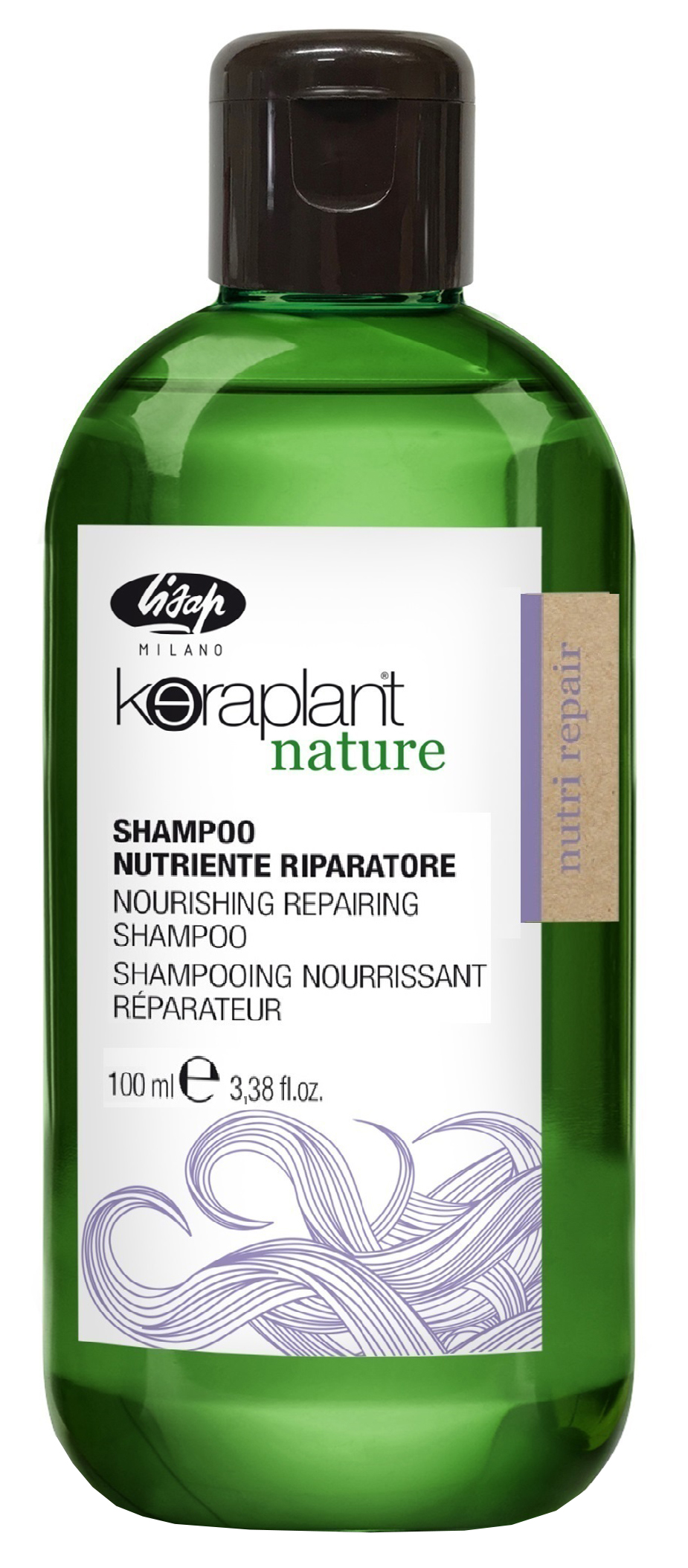 Шампунь для глубокого питания и увлажн. волос - Keraplant Nature Nourishing Repair Shampoo 100 мл