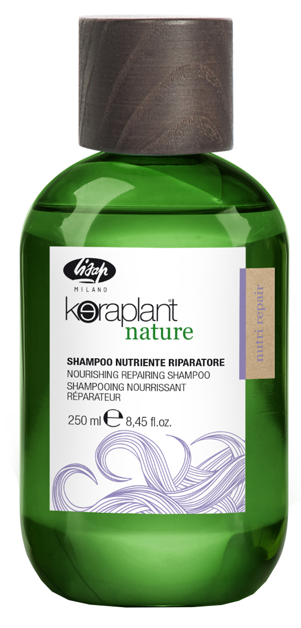 Шампунь для глубокого питания и увлажнения волос - Keraplant Nature Nourishing Repair Shampoo 250 мл