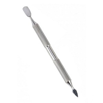 ST Лопатка маникюрная HITOMI 10 TYPE 1 (скругленный пушер+пика)