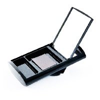 JUST Кейс магнитный унив.с зеркалом (43мм*33мм) белый