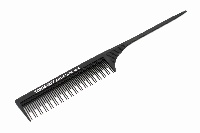 Расческа "Toni&Guy" черная 8616 (пластик. хвотик)