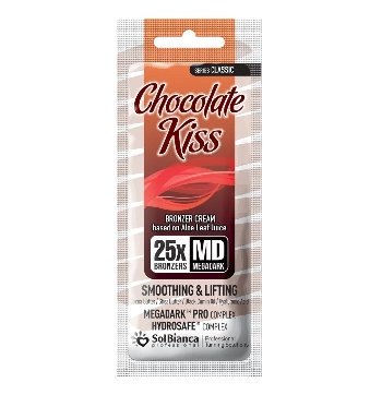 SolBianca Крем д/загара "Chocolate Kiss" 25*bronzer с масл. какао,Ши,черного тмина, гиалур.кисл,15мл