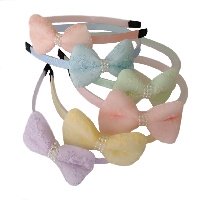 Ободок с бантиком, в ассорт.  LT-10144/10146