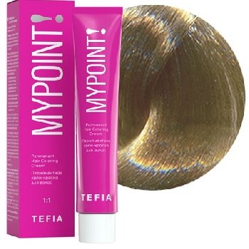 MYPOINT 9.1 очень светлый блондин пепельный. Перманентная крем-краска для волос, 60 мл 