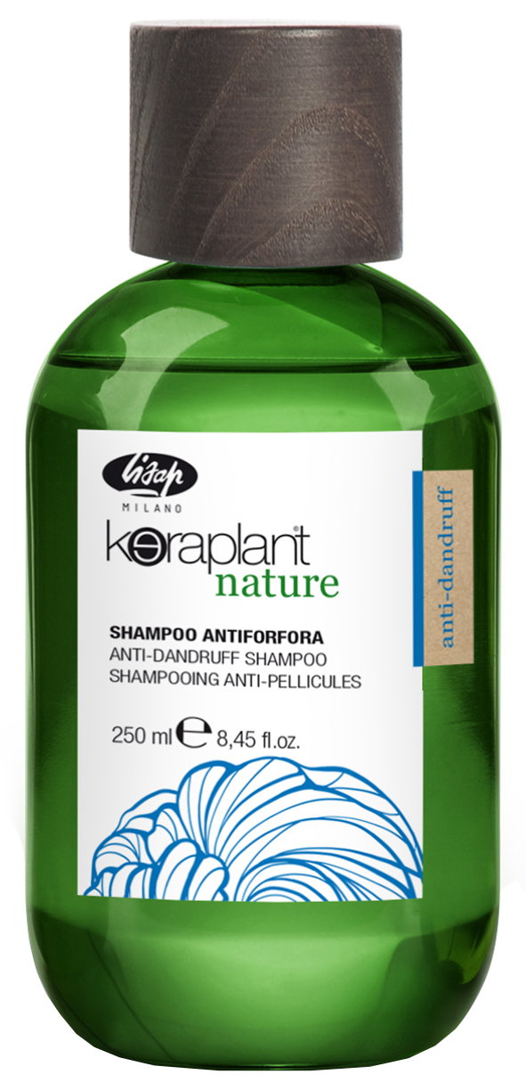 Очищающий шампунь для волос против перхоти - Keraplant Nature Anti-Dandruff Shampoo 250 мл