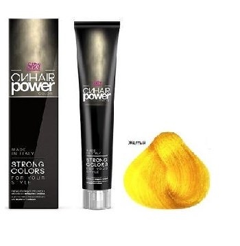 SH Крем-краска для волос POWER COLOR ЖЕЛТЫЙ 100 мл