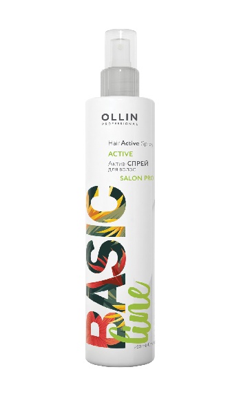 OLLIN BASIC LINE Актив-спрей для волос 250мл/Hair Active Spray