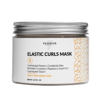 Elastic Curls Mask Маска для кудрявых и вьющихся волос, 500 мл. PRODIVA