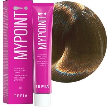 MYPOINT 8.17 светлый блондин пепельно-фиолетовый. Перманентная крем-краска для волос, 60 мл  
