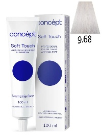 Concept Soft Touch 9.68 Очень светлый блондин фиолетово-перламутровый 100мл
