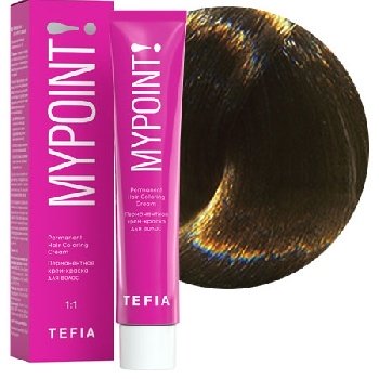 MYPOINT 5.1 светлый брюнет пепельный. Перманентная крем-краска для волос, 60 мл 