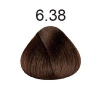 360 Перманентный краситель 6.38 темный блондин золотисто-коричневый 100 мл
