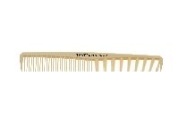 Расческа рабочая 23,5 см для стрижки комбинированная "Silicon line", 