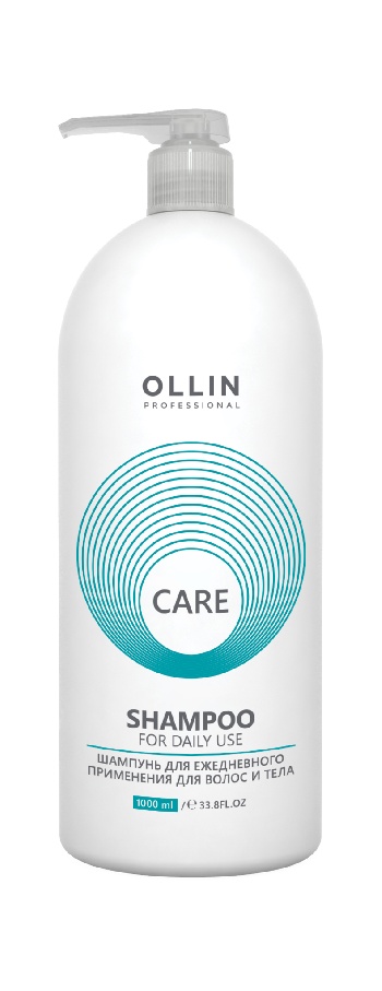 OLLIN CARE Шампунь для волос и тела для ежедневного применения 1000мл
