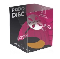 ST Диск педикюрный пластиковый PODODISC EXPERT M в комплекте со сменным файлом 180 грит 5 шт (20 мм)