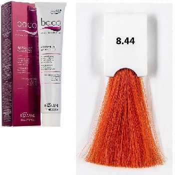 BZ 8.44 светлый интенсивный медный блондин Крем-краска "Baco Color"100млмл