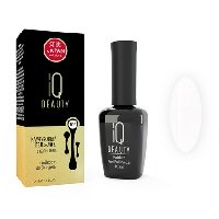 IQ BEAUTY Каучуковый гель-лак с кальцием 10 мл. (101 Super White)