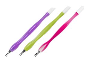 Стек-палочка с каучуковым наконечником для кутикулы (в ассортименте)