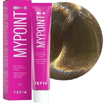 MYPOINT 8.1 светлый блондин пепельный. Перманентная крем-краска для волос, 60 мл 