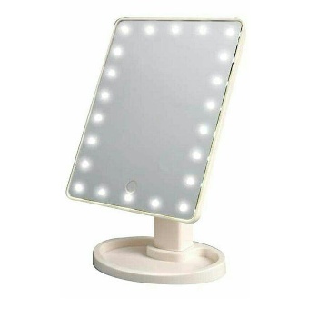 Зеркало настольное с подсветкой на подставке LED Cosmetic Mirror