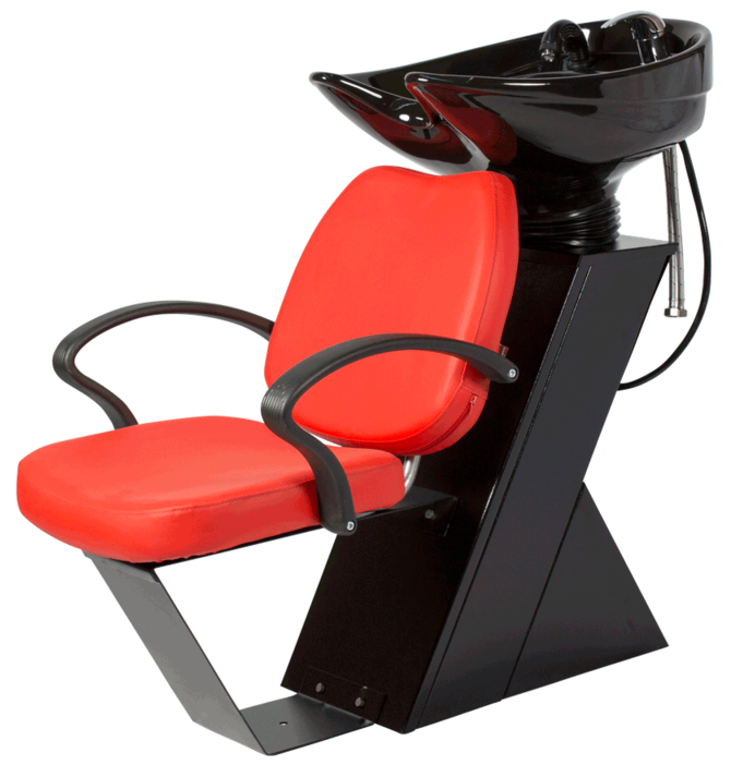 Парикмахерская мойка Дасти с креслом Соло Модерн