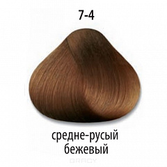 DT Краска д/волос 7-4 средний русый бежевый 60мл
