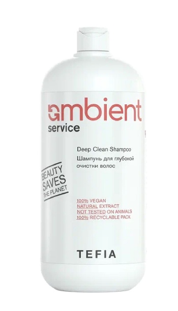 AMBIENT Service Шампунь для глубокой очистки волос, 1000 мл