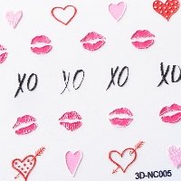 3Д-Стикер на клеевой основе IRISK (002 NC005)