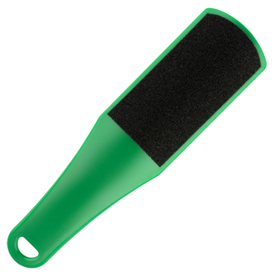Пилка для стоп изогнутая со съемными полотнами (04 зеленая), 10шт