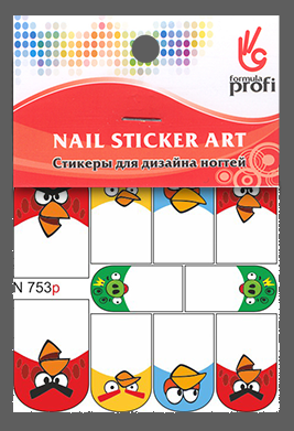 Слайдер-дизайн "Angry birds" N753р