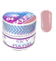 POLIGEL камуфлирующий тон 04 (бежево-розовый) SKY 15 мл GC