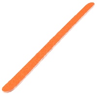Пилки неоновые тонкие на деревянной основе  #180/180 5 шт. (03 Оранжевые)