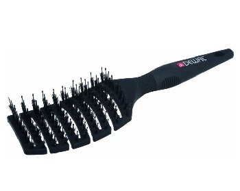 Dewal щетка BRZ 101 тунельная,серия "New Flexi" с антистатическим покрытием,нейл.шт.+нат.щетина,9ряд