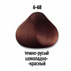 DT Краска д/волос 6-68 темный русый шоколадный красн. 60мл
