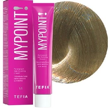 MYPOINT 9.87 очень светлый блондин коричнево-фиолетовый. Перманентная крем-краска для волос, 60 мл 