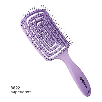 SIMPARTY  Щётка продувная квадрат, сиреневая  8622
