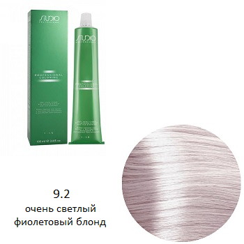 S 9.2 Крем-краска д/волос с экстрактом женьшеня и рисовыми протеинами линии Studio,100мл
