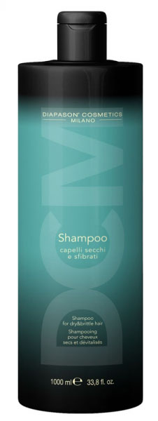 Восстанавливающий шампунь для сухих, истощенных волос с экстрактом цветов лотоса 1000 мл DCM Lisap