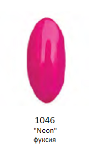 1046 "Neon" фуксия гель-лак LAGEL, 15мл
