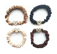 Резинка для волос "Резинка с сердечком" цвета в ассортименте LT-9834