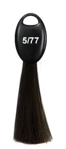 OLLIN "N-JOY" 5/77 - светлый шатен интенсивно-коричневый, перманентная крем-краска для волос 100 мл