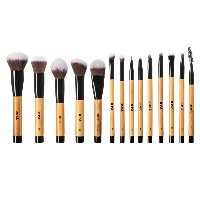 JUST Набор "В" из 14 кистей в чехле №14-01 (синтетический ворс)(прозрачная упаковка)