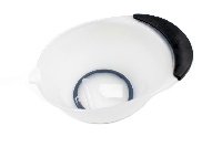 Миска для краски Н018 рез. ручка белая