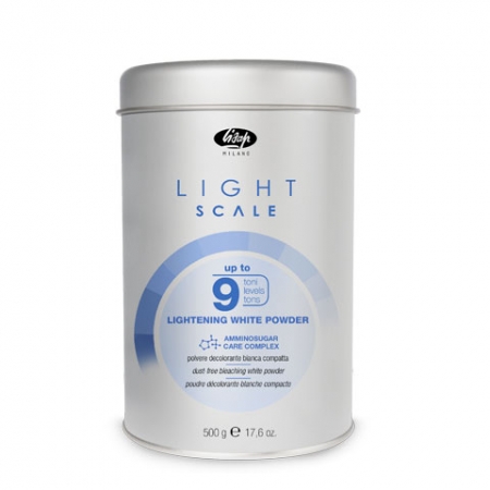 Порошок, обесцвечивающий на 9 тонов - Light Scale Lightening White Powder 500 гр